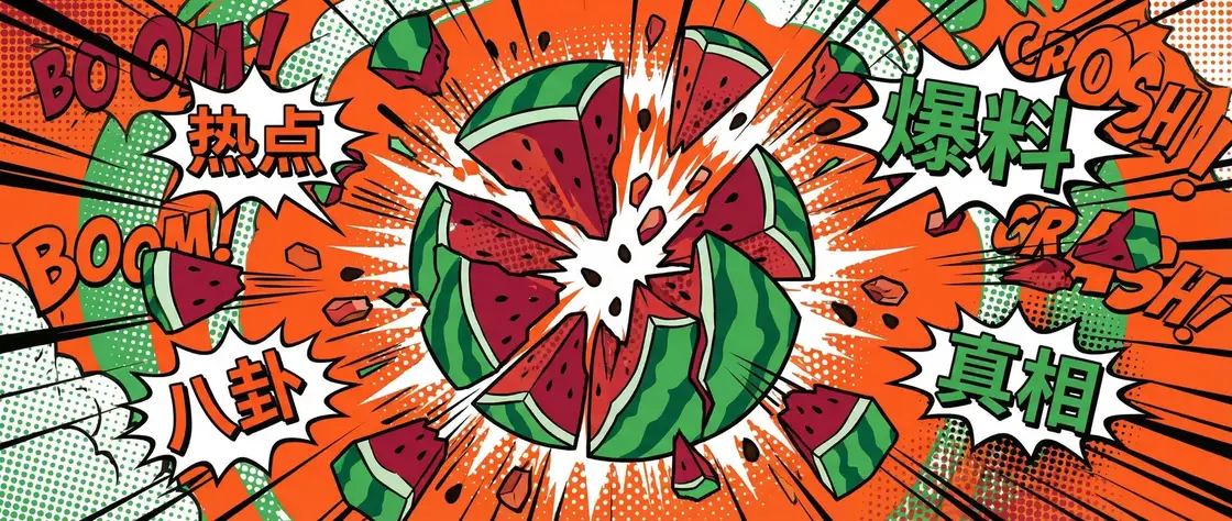 每日大赛 今日头瓜爆炸漫画横幅
